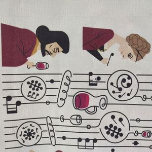 Sac en toile personnalisé avec logo imprimé personnalisé grand sac d'expédition en toile 38x40 sac fourre-tout en toile naturelle à bandoulière - Product Image 4