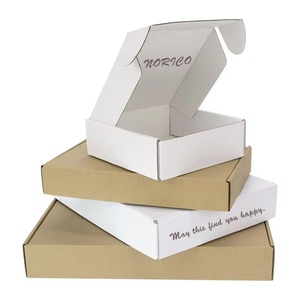 Cajas de Cartón Kraft Personalizadas para Envíos, Rectangulares, Reciclables, Impresión UV, Diseño de Logotipo Aceptado - Product Image 3