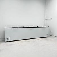 Congélateur coffre commercial polyvalent à 3 portes, à température unique, pour la viande, vente directe usine
