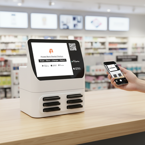 Estación de Carga Compartida de Bancos de Energía para Teléfonos Móviles en Restaurantes, Producto Nuevo 2026, Estaciones de Alquiler de Bancos de Energía - Product Image 1