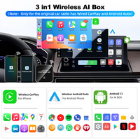 Grandnavi Android AI BOX 4G 64G Modèle Portable AI64 CarPlay Filaire Android Auto YouTube Netflix pour OEM