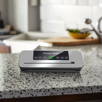 Machine de mise sous vide alimentaire automatique, mini, portable, pour la maison, en plastique