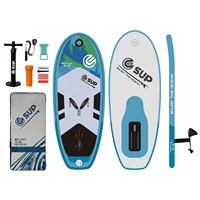 ESUP BOARD personnalisé vente en gros de planche à ailettes aile d'hydroptère à vendre planche de surf gonflable