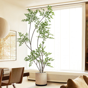 Cây bách xù phía Nam nhân tạo quy mô lớn trang trí sàn phòng khách trong nhà cao cấp sinh học cao cấp trang trí chậu - Product Image 1