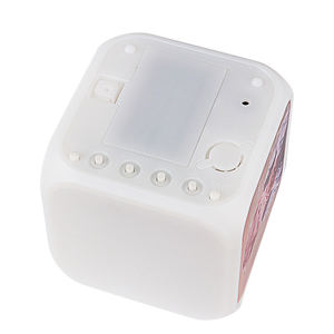 Horloge de bureau électronique avec photo personnalisée alarme numérique à changement de couleur avec LED imprimable en plastique salon salle de bain extérieure cuisine - Product Image 3