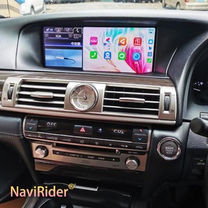 หน้าจอ Qled ขนาด 12.3 นิ้ว เครื่องเล่นวิดีโอมัลติมีเดียในรถยนต์ระบบ Android รองรับ Carplay สำหรับ Lexus Ls600 Ls460 ปี 2013-2017 LS 600 460 เครื่องบันทึกเทป GPS - Product Image 1