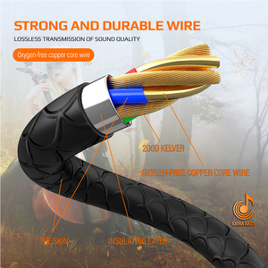 Tai Nghe Bass Nặng Tai Nghe Có Dây Bass Mạnh Mẽ Hi-Res Âm Thanh 3.5 Mm Tai Nghe Có Dây Với Mic Điều Khiển Âm Lượng - Product Image 5