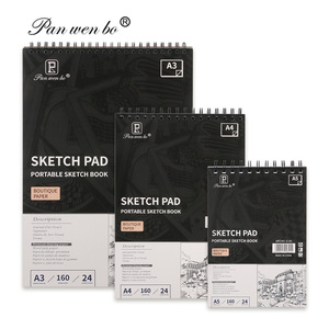 Bloc de <span class=keywords><strong>dessin</strong></span> spirale 8K A3 A4 pour croquis en extérieur, idéal pour étudiants en art, fournitures en gros - Product Image 6