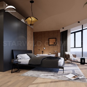 Tente de glamping de luxe extensible pour l'extérieur, type lodge safari, avec salle de bain, à vendre - Product Image 3