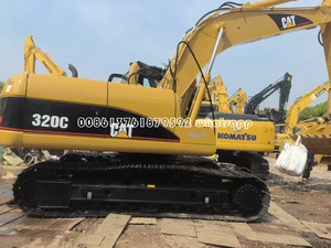 Pelle sur chenilles Caterpillar 320c état d'occasion avec services complets d'entretien excavatrices de chantier d'occasion - Product Image 4
