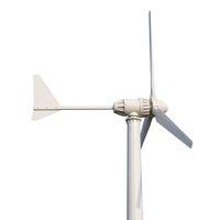 Générateur éolien horizontal GWS-20KW 20KW pour base de télécommunications, démarrage à 2,5 m/s, 3 pales en FRP, PMSG 380V, IP54, qualité industrielle, rotor de 9,5 m