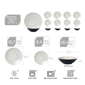 Minimalist Plates Sets Dinnerware High-End Ceramic Steak Pizza Dinner Plates Home Ware Dinnerware Sets Restaurant - Product Image 3