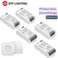 Contrôleur LED Zigbee 3.0 PWN DIM CCT RGB RGBW RGBCCT compatible avec Echo Plus/4ème génération Philip Gateway DC5V-24V