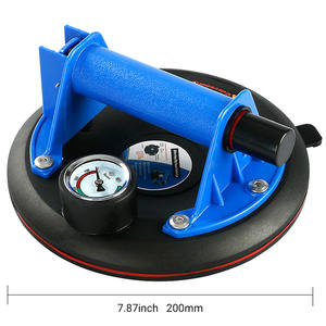 8 "230 किलोग्राम भारी शुल्क वैक्यूम सक्शन कप गेज के साथ-टाइल/ग्लास/रॉक हैंडलिंग और स्थापना के लिए - Product Image 2