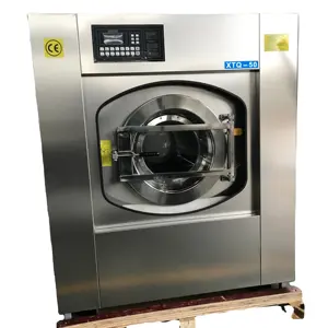 30kg 66lbs Industrial Clothes Washing Machine Hotel Laundry Equipment Automatic Washer Extractor Machine Good Prices