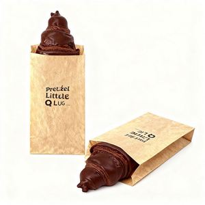 Papier Kraft Recyclé Écologique Qualité Alimentaire Imperméable Anti-Graisse Thermoscellable Auto-Adhésif pour Emballage de Sachets - Product Image 6