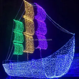 Lampe en forme de corde géante 3D, grande taille, sculpture éclairée, voile, installation artistique, pour décoration de festival commercial