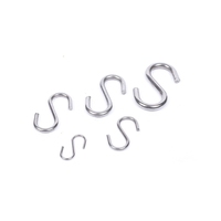 Crochet en S en acier inoxydable 316 de taille standard pour la gestion des câbles de qualité marine et les tâches de suspension industrielles lourdes