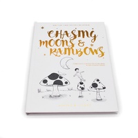 Libro de Imágenes Personalizable de Tapa Dura para Adultos y Niños, Libros Educativos de Papel con Encuadernación Perfecta