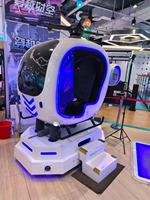 Simulador de Vuelo Virtual 9D, Máquina de Juego de Helicóptero, Construcción de Fibra de Vidrio y Metal, JiaYi