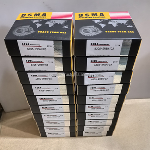 ตลับลูกปืนคุณภาพสูง USMA รุ่น 6301 2Z 6301 RS ตลับลูกปืนมอเตอร์ไซค์ 6301 2RS 15/37/12 ตลับลูกปืนเม็ดกลมร่องลึก 6301 - Product Image 6