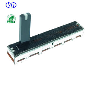 Haute qualité 30mm 45mm 60mm Voyage 10k 100k 500K Potentiomètre à glissière mono linéaire 500k - Product Image 3