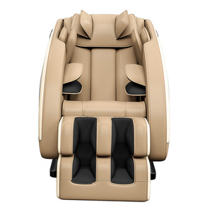Fauteuil de massage de luxe capsule spatiale M7 Or Champagne, canapé électrique sans rail pour tout le corps, idéal pour la maison et les personnes âgées - Product Image 1