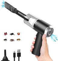 Aspirateur à main sans fil 3 en 1 aspirateur 15000Pa haute puissance, mini aspirateur rechargeable accessoires de voiture portables