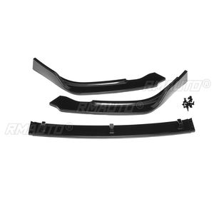 Gloss Black 3pcs <b>Car</b> Front Bumper Lip Splitter Body Kit Spoiler <b>Diffuser</b> <b>for</b> Lexus ES 350 300h 2019 Trim Bumper <b>for</b> Lexus - Product Image 3