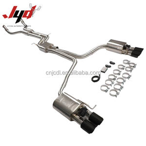 Tubo de <span class=keywords><strong>escape</strong></span> para <span class=keywords><strong>Audi</strong></span> S4/<span class=keywords><strong>S5</strong></span> B8 B8.5 3,0 T 2013-2019 Silenciador Puntas cuádruples <span class=keywords><strong>Escape</strong></span> Catback Sistema de coche de acero inoxidable - Product Image 4