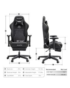 Alibaba <span class=keywords><strong>AutoFull</strong></span> <span class=keywords><strong>Chaise</strong></span> de jeu Série C3 <span class=keywords><strong>Chaise</strong></span> de jeu de massage Coussin chauffant ventilé <span class=keywords><strong>Chaise</strong></span> de jeu alibaba Alternative - Product Image 5