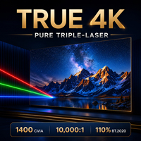 Projecteur laser 4K M2 Pro version haute luminosité 1400 lumens CVIA IMAX HDR10+ Home Cinéma avec son Dolby