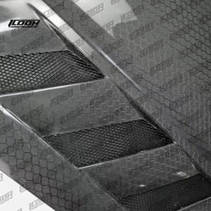 Capó delantero de motor de fibra de carbono ICOOH Racing estilo ventilado apto para <span class=keywords><strong>Nissan</strong></span> 370Z Z34 <span class=keywords><strong>2009</strong></span>-2020 nueva condición - Product Image 3