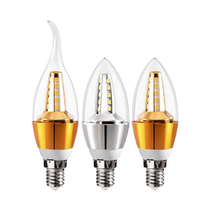 Ampoule LED argentée pour candélabre E27/<span class=keywords><strong>E14</strong></span>, lumière blanche du jour, ampoules pour lustre, haut <span class=keywords><strong>lumen</strong></span>, économie d'énergie, garantie de 2 ans, certifiée CE RoHS - Product Image 5