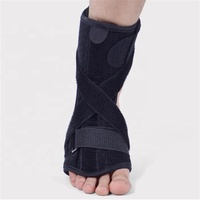 Attelle de cheville unisexe pour fracture, entorse, blessure, soutien, orthèse de nuit pour pied tombant