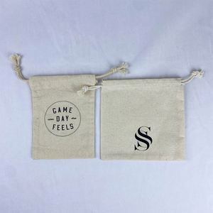 Organic Cotton <b>Drawstring</b> Bag All-match Eco-friendly Fashion <b>Pouch</b> Bag Biodegradable High Quality <b>Drawstring</b> <b>Pouch</b> - Product Image 3