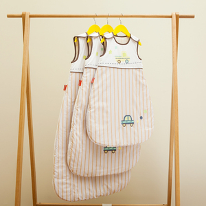 Maydow mignon respirant nouveau-né infantile ultra doux moelleux coton enfants bébé rond sac de couchage - Product Image 1