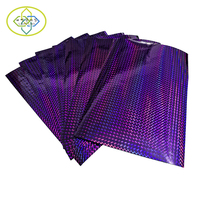 Feuille d'autocollants adhésifs PET A3A4, autocollants laser arc-en-ciel imperméables pour cadeaux et artisanat