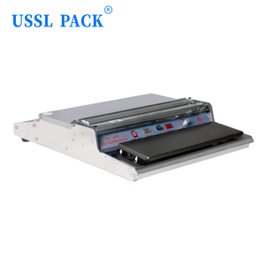 Envolvedora Manual de Bandejas TW-450E para Bandejas de Plástico de Carne Cruda, Máquina Manual de Envoltura de Film Estirable Abletop para Carne Fresca Anti-putrefacción - Product Image 3