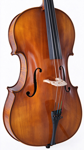 Violon artisanal en épicéa et érable européens, manche en ébène, cordes en nylon, taille 4/4, instrument à cordes pour étudiant - Product Image 4