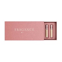 Emballage personnalisé d'huiles essentielles tiroir coulissant en carton bouteille d'échantillon de parfum emballage coffret cadeau avec logo