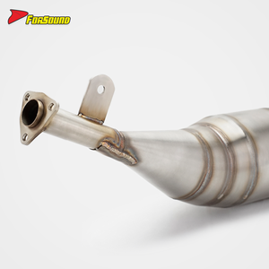 Sistema <span class=keywords><strong>de</strong></span> Escape <span class=keywords><strong>de</strong></span> Acero Inoxidable FORSOUND <span class=keywords><strong>de</strong></span> <span class=keywords><strong>2</strong></span> <span class=keywords><strong>Tiempos</strong></span> para Motocicleta <span class=keywords><strong>de</strong></span> Carreras, Modificación Personalizada <span class=keywords><strong>de</strong></span> Cuello Plano para TZR125 Kawasaki S3 - Product Image 3