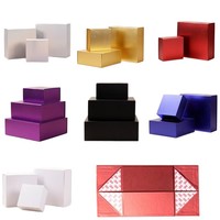 Boîtes à fleurs en carton rigide personnalisées avec aimants pour bouquets, emballage de parfums avec couvercle magnétique, boîte cadeau pliante de luxe