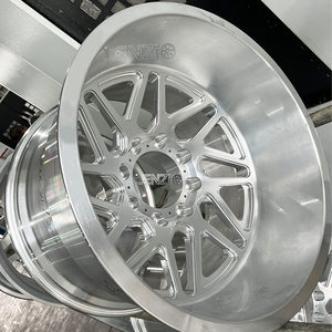 Rueda individual H de 22 pulgadas de aluminio forjado, aleación 6061-T6, llantas personalizadas de 14 pulgadas de ancho, ET -76 mm de desplazamiento. - Product Image 4