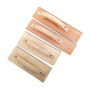 Truelle de plâtre en bois, peigne en plastique, grattoir avec manche en bois pour plan de plâtre en bois - Product Image 6