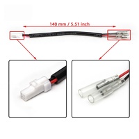 Adaptateur de câblage de clignotant de moto, connecteur de harnais de conversion, compatible avec toutes les motos KTM