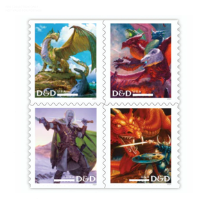 Aufkleber 2005 37 Cartoon-Postmarken zum Sammeln, USA United Priority Postal Mail Briefmarken-Etiketten, Everglades-Stempel - Product Image 5