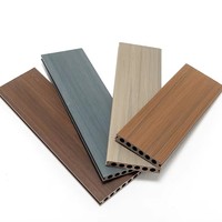Dalles de terrasse WPC 3D gaufrées modernes européennes pour l'extérieur, en promotion, pour piscines, épaisseur 25 mm, en PVC bois-plastique imitation noyer
