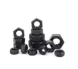 Écrous hexagonaux en acier inoxydable noir en gros M2, <span class=keywords><strong>M3</strong></span>, M5, M6, M8, M10, M12, M14, M16, M20 - Product Image 1