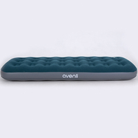Matelas gonflable taille unique avec pompe à pied intégrée, pas cher